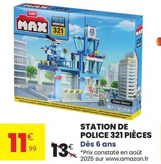 STATION DE POLICE 321 PIÈCES