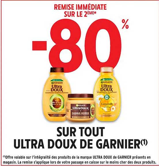 SUR TOUT ULTRA DOUX DE GARNIER