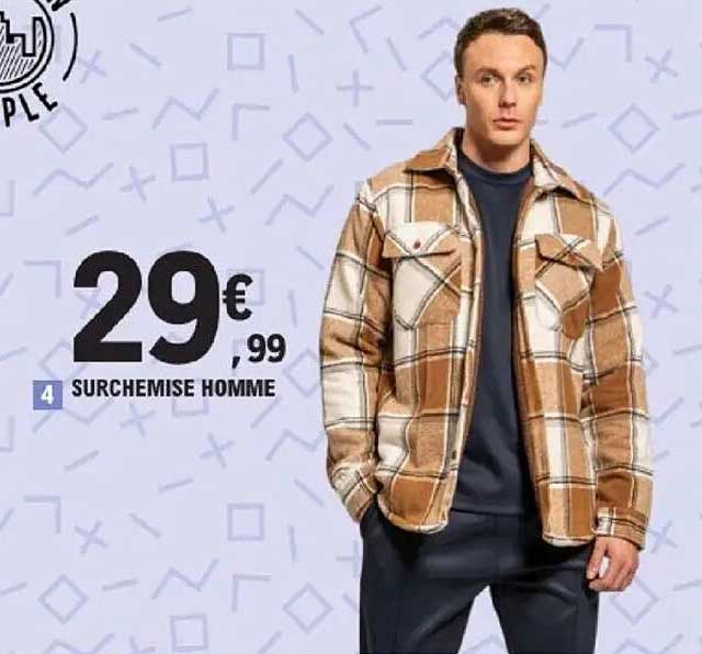 SURCHEMISE HOMME