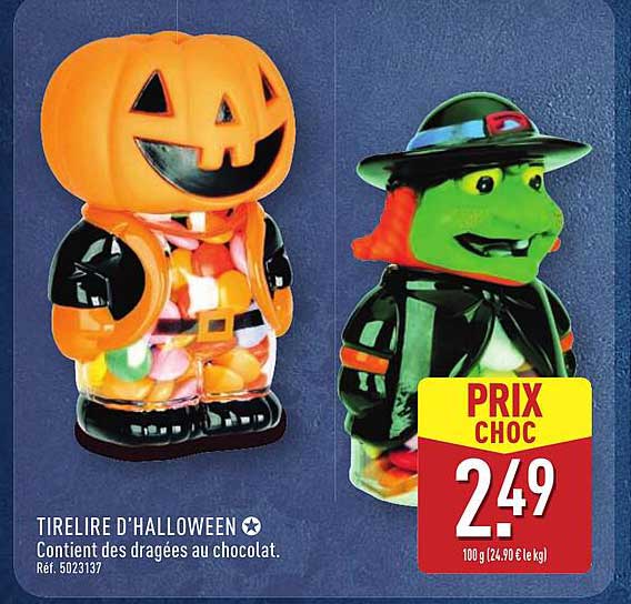 TIRELIRE D'HALLOWEEN