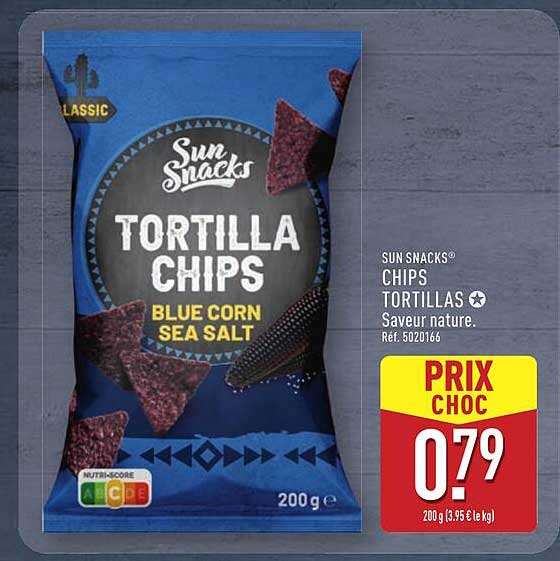 Tortilla Chips Blue Corn Sea Salt