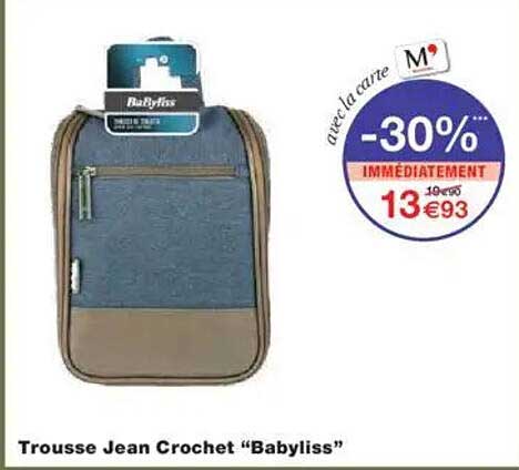 Trousse Jean Crochet "Babyliss"
