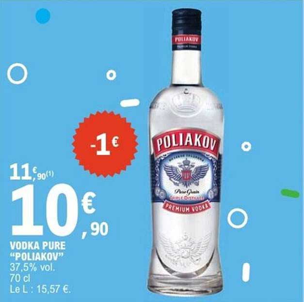 VODKA PURE "POLIAKOV"