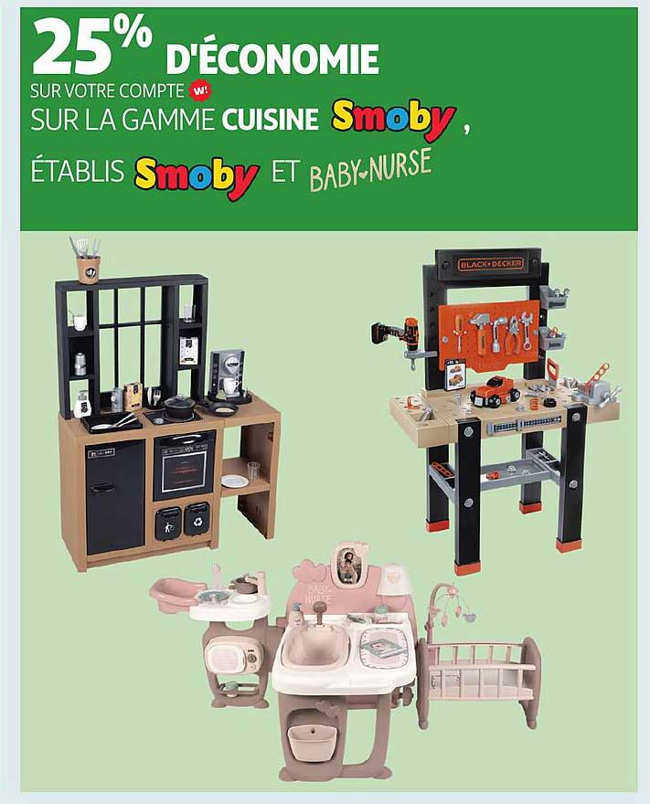 25% D'ÉCONOMIE SUR VOTRE COMPTE !