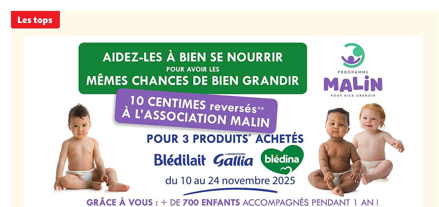 AIDEZ-LES À BIEN SE NOURRIR POUR AVOIR LES MÊMES CHANCES DE BIEN GRANDIR