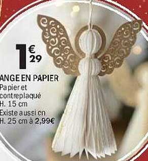 ANGE EN PAPIER