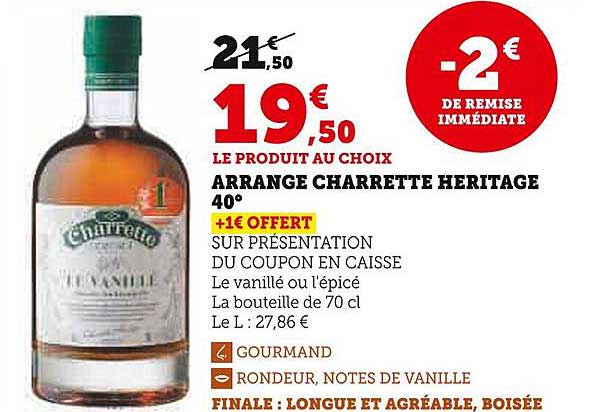 ARRANGE CHARRETTE HERITAGE 40°