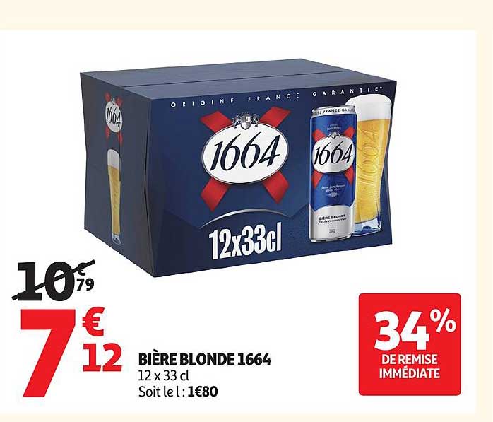 BIÈRE BLONDE 1664