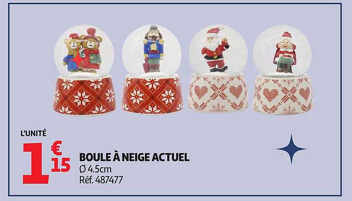 BOULE À NEIGE ACTUEL