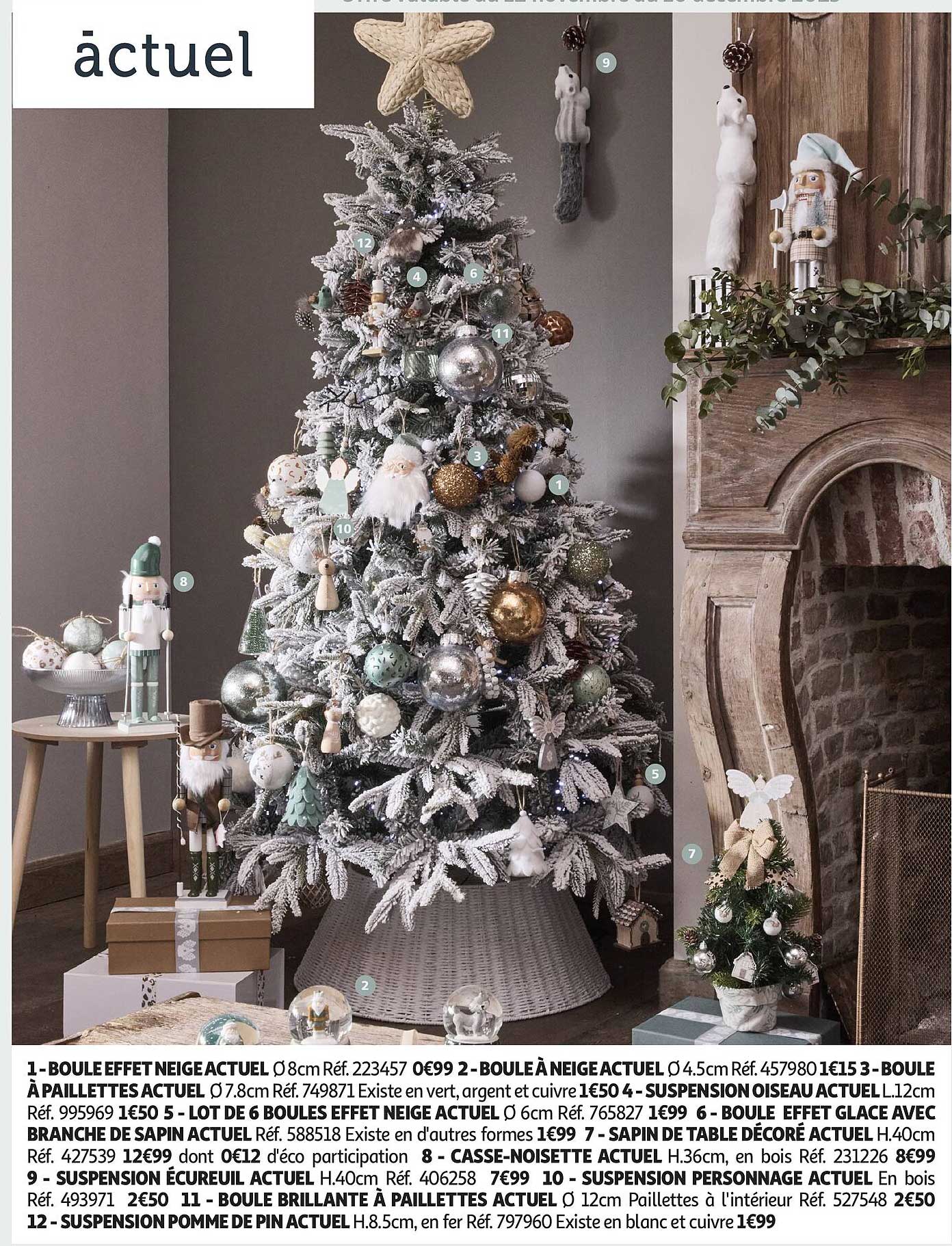 Boule à neige actuelle