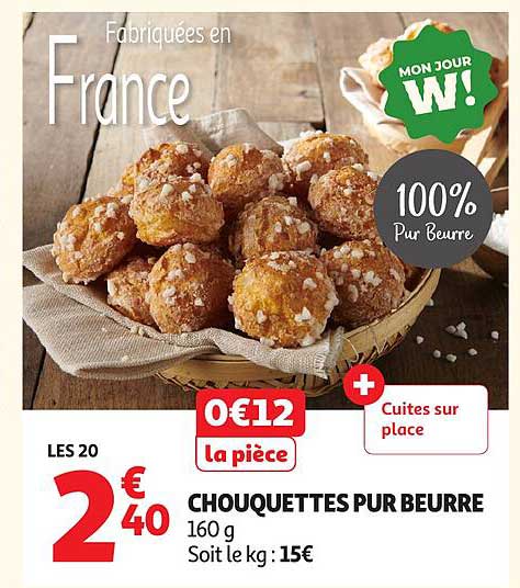 Chouquettes Pur Beurre