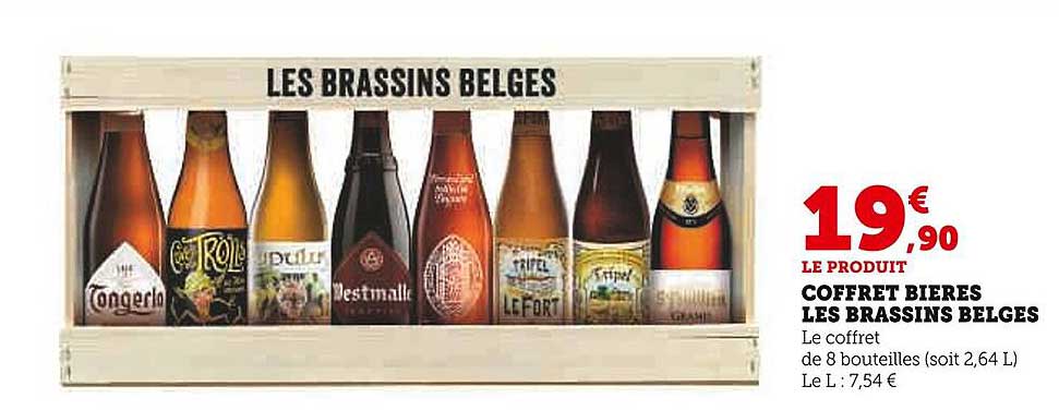 COFFRET BIÈRES LES BRASSINS BELGES