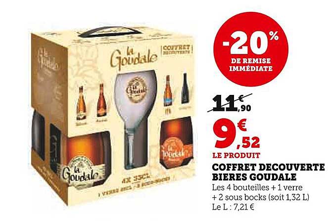 COFFRET DECOUVERTE BIERES GOUDALE
