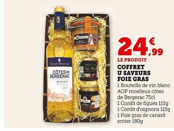 COFFRET U SAVEURS FOIE GRAS