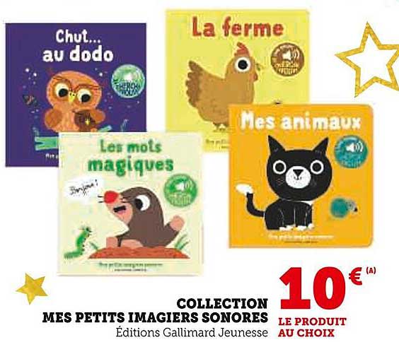 COLLECTION MES PETITS IMAGIERS SONORES