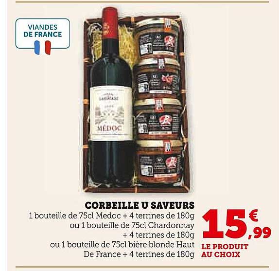 CORBEILLE U SAVEURS