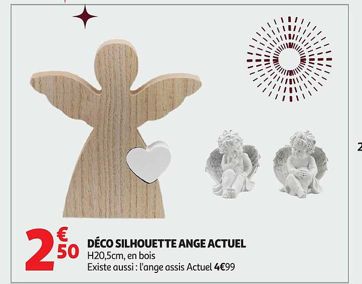 DÉCO SILHOUETTE ANGE ACTUEL