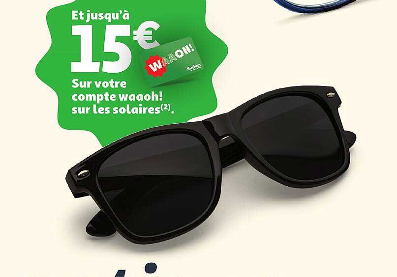 Et jusqu'à 15 € Sur votre compte waaooh! sur les solaires