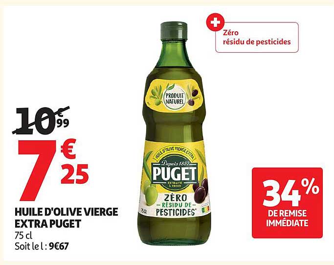 HUILE D'OLIVE VIERGE EXTRA PUGET