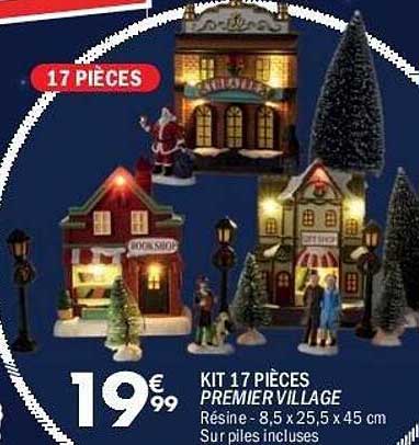 KIT 17 PIÈCES PREMIER VILLAGE