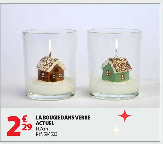 LA BOUGIE DANS VERRE