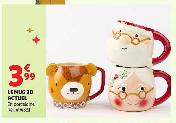 LE MUG 3D ACTUEL