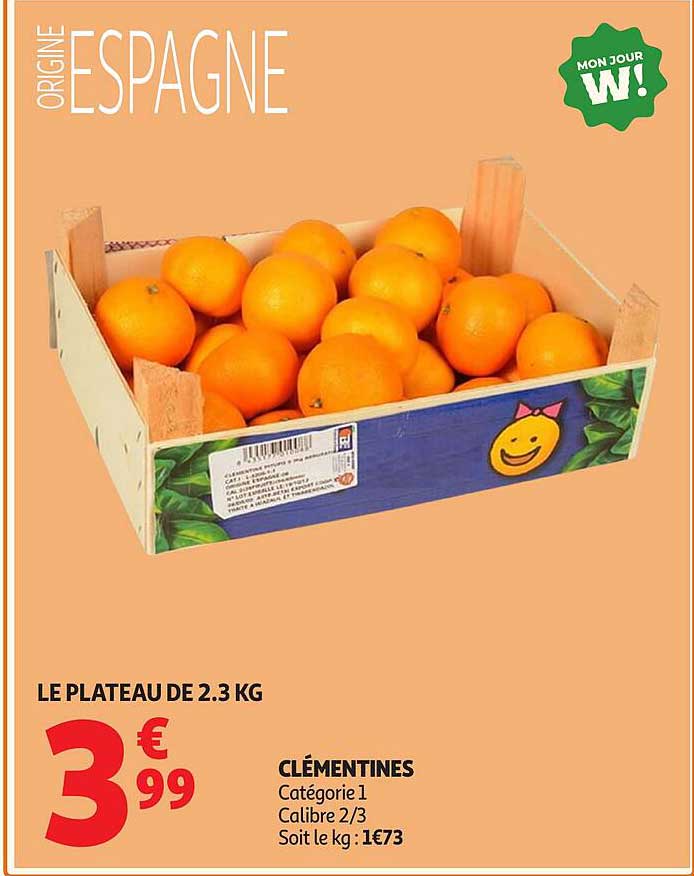 LE PLATEAU DE 2.3 KG