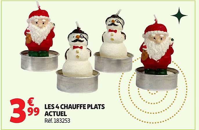 LES 4 CHAUFFE PLATS ACTUEL