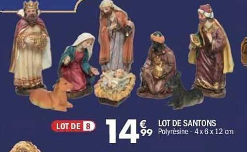 LOT DE SANTONS