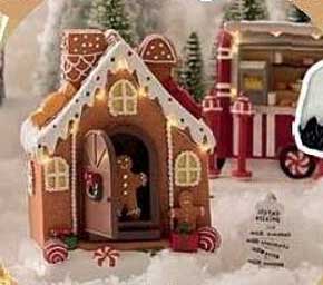 Maison en pain d'épice décorative