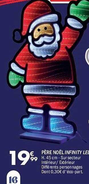 PÈRE NOËL INFINITY LED