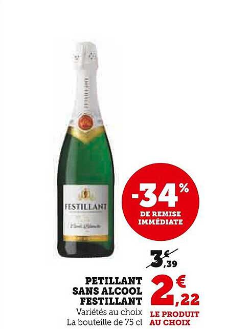 PETILLANT SANS ALCOOL FESTILLANT