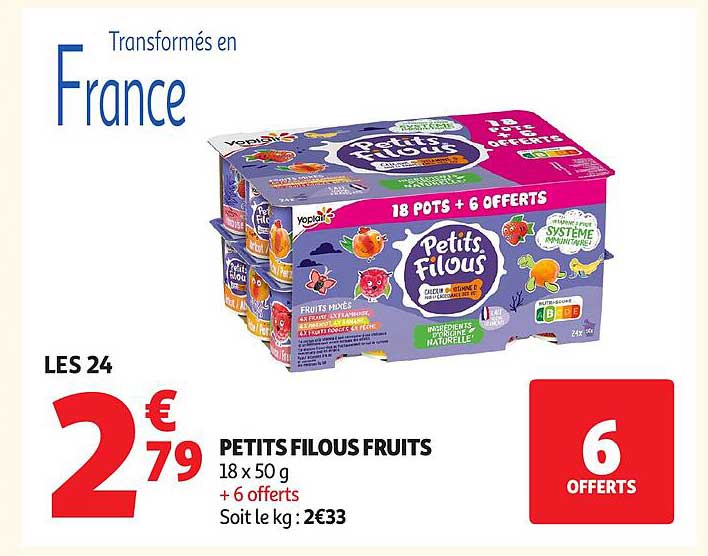 PETITS FILOUS FRUITS