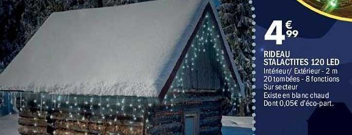 RIDEAU STALACITES 120 LED