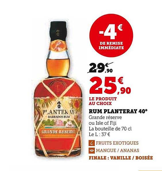 RUM PLANTERAY 40°