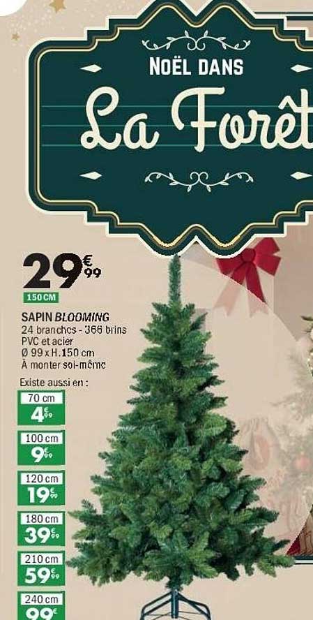 Sapin BLOOMING 150 cm