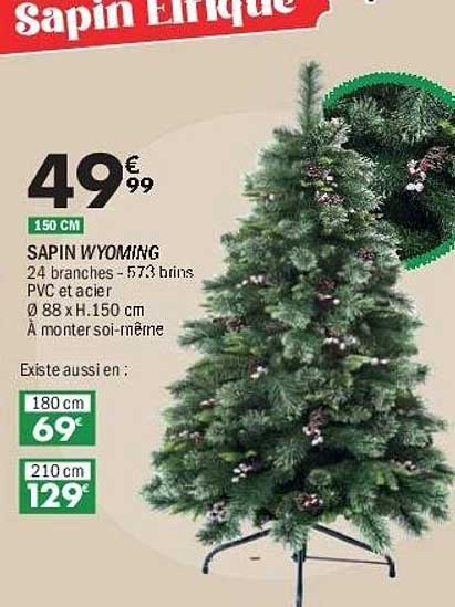 Sapin Wyoming 150 CM