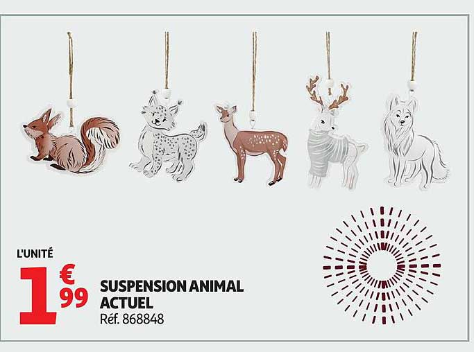 SUSPENSION ANIMAL ACTUEL