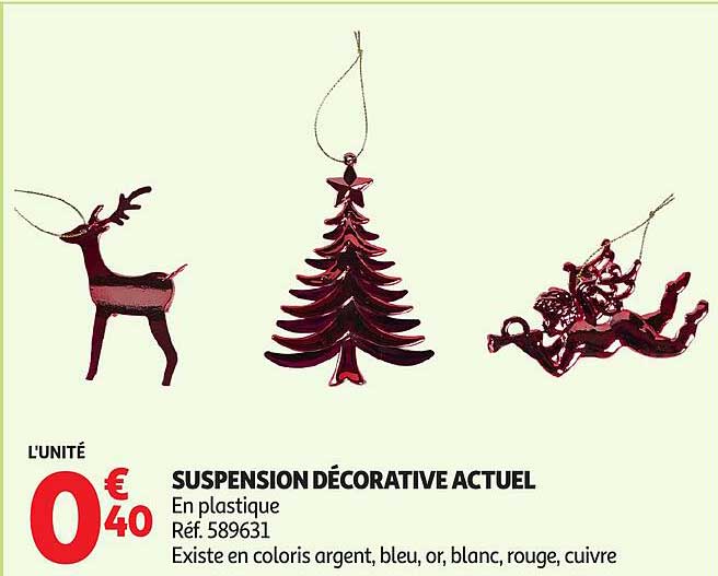 SUSPENSION DÉCORATIVE ACTUEL