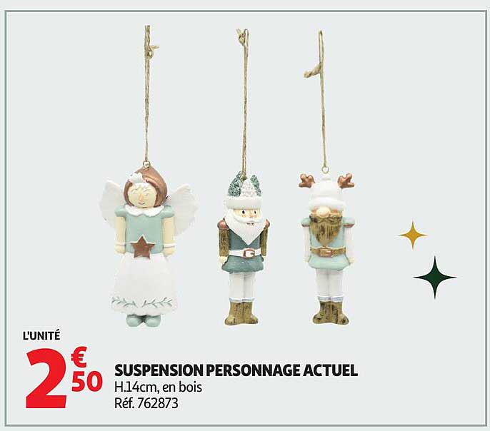 SUSPENSION PERSONNAGE ACTUEL