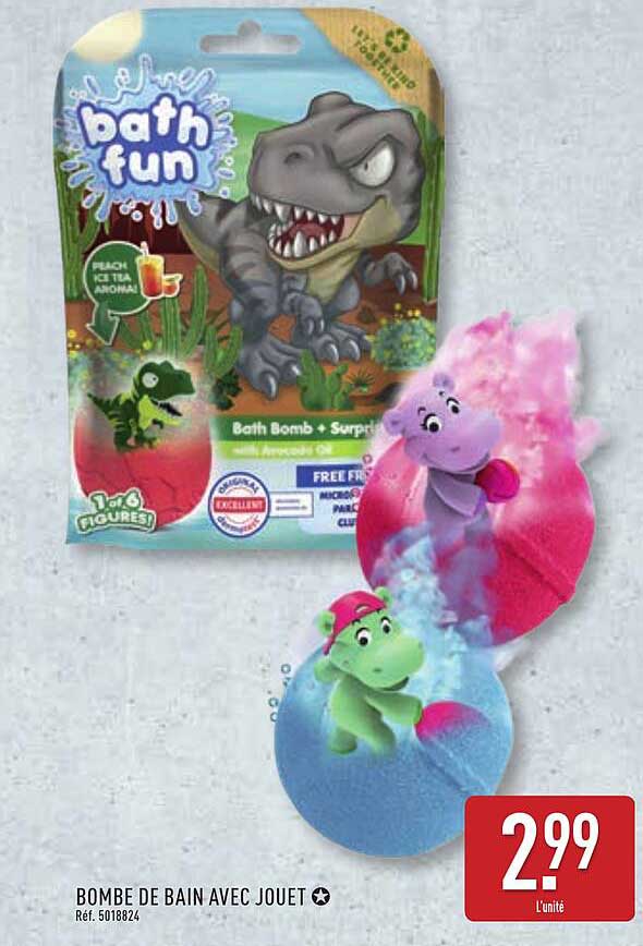 BOMBE DE BAIN AVEC JOUET