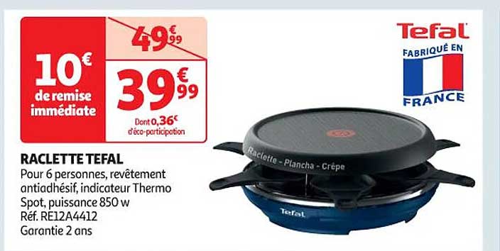 RACLETTE TEFAL