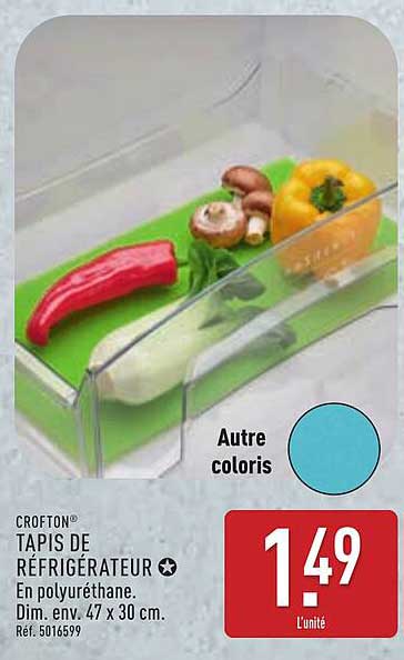 Tapis de réfrigérateur