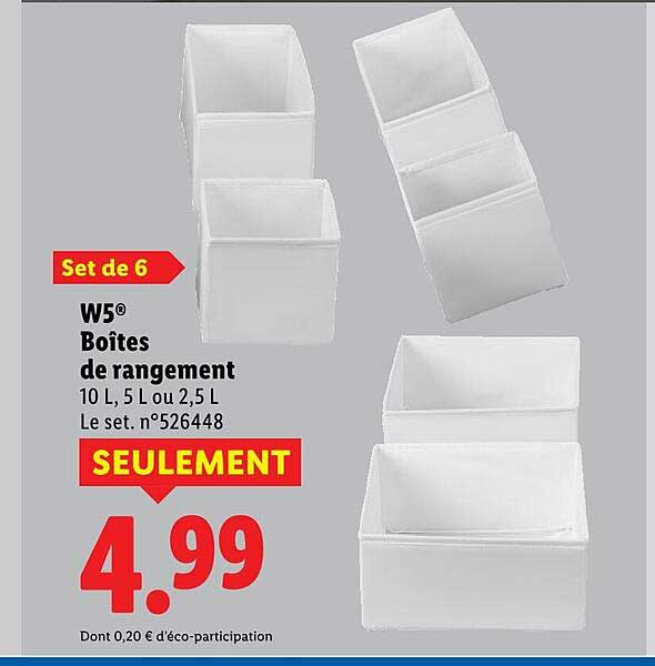 Boite De Rangement Lidlnull