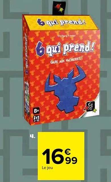 6 qui prend!