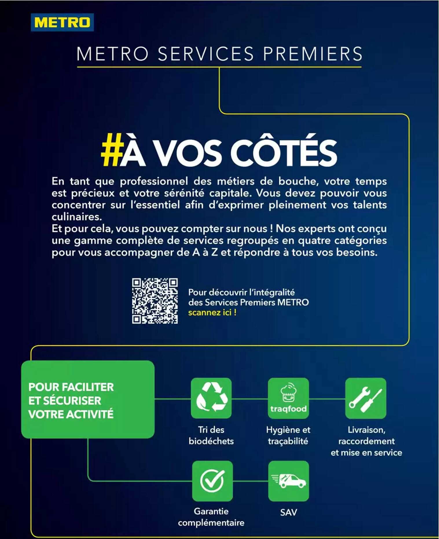 # À VOS CÔTÉS