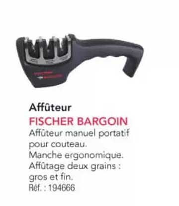Affûteur FISCHER BARGOIN