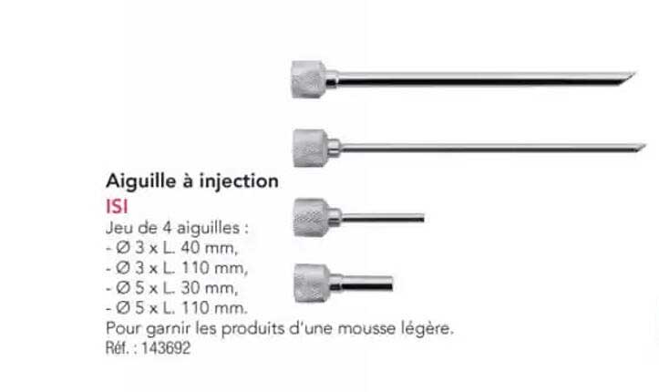 Aiguille à injection