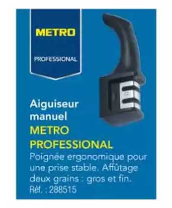 Aiguiseur manuel METRO PROFESSIONAL