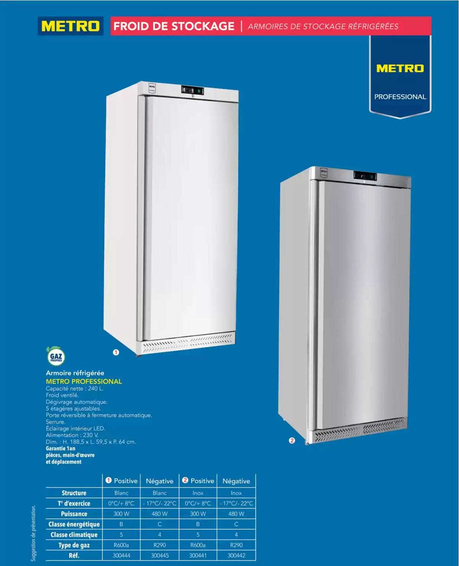 Armoire réfrigérée METRO PROFESSIONAL